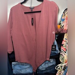 Express Deep V next bodysuit NWT